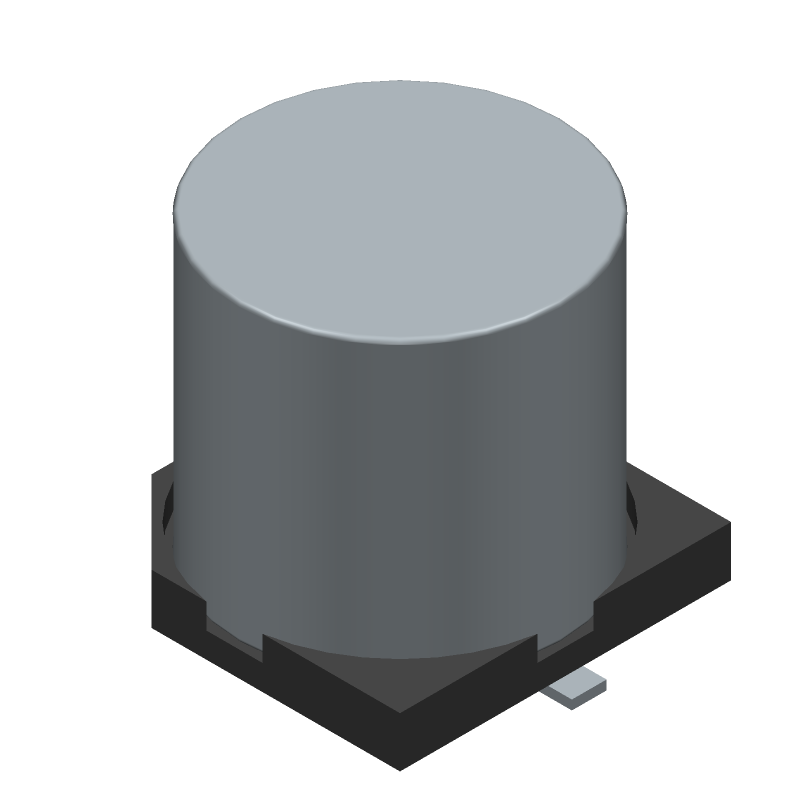 Cap Aluminum Lytic 1000uF 16V 20% (10 X 10.2mm) SMD 0.06 Ohm 1190mA 2000h 105°C Automotive T/R