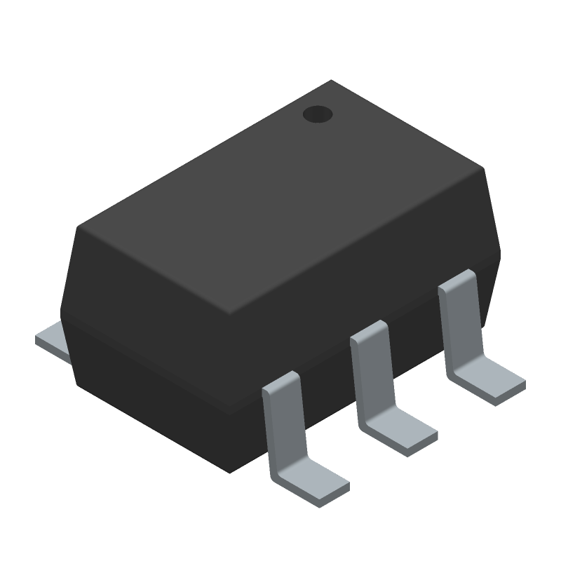 Automotive Op Amp, 45MHz, 15µV Offset, 0.3V/µs SR, 6-Pin