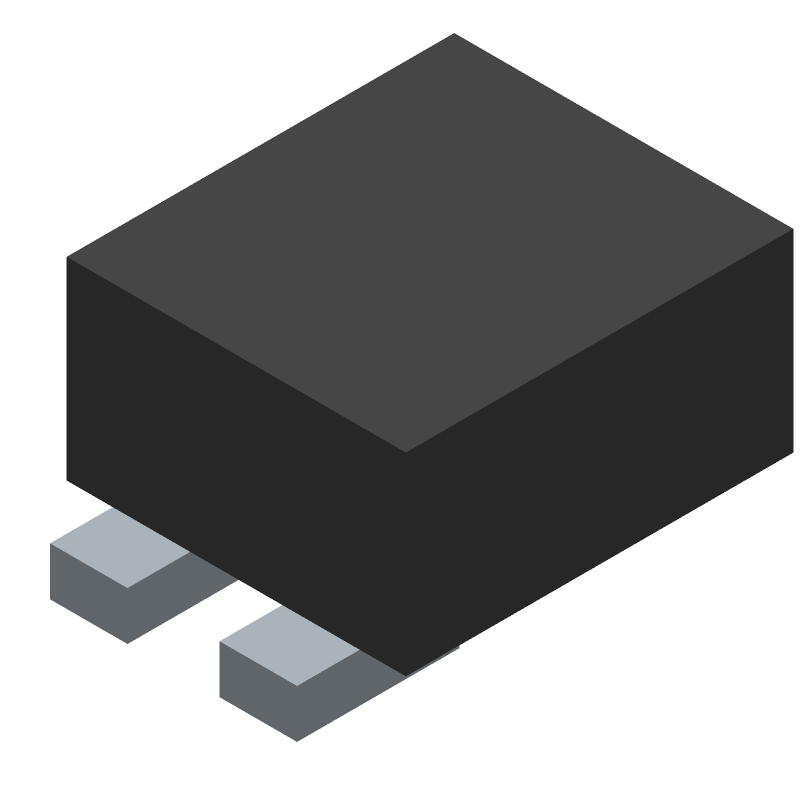Small Signal Field-Effect Transistor, 0.3A I(D), 30V, 1-Element, P-Channel, Silicon, Metal-oxide Semiconductor FET, X2-DFN0806-3, 2 PIN