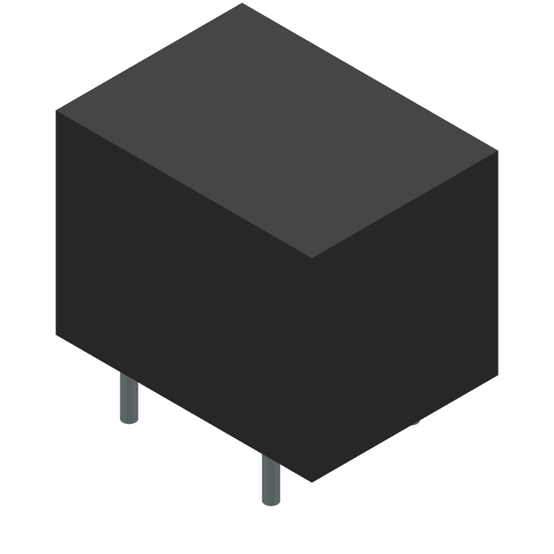 Power Relay 5VDC 5DC/10AAC SPST-NO(22x16x16.4)mm THT