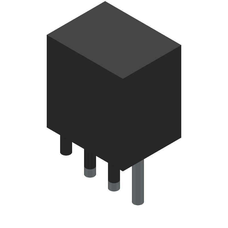 3 Pos 2.54mm Pitch Terminal Block, 6A, 125V, Through Hole