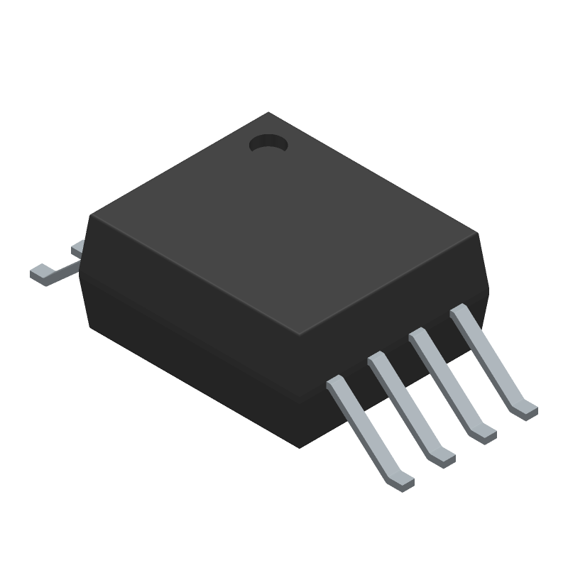 1-CH Optocoupler, 200kHz BW, 5kV Isolation, SOIC, 3.3V/5V