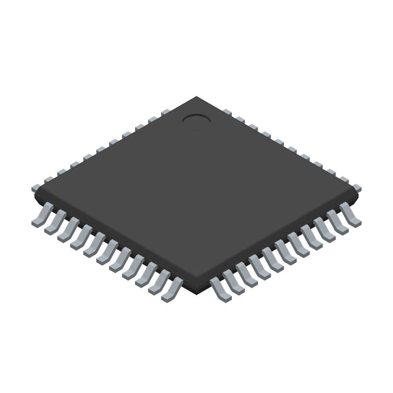 Capacitive Touch Screen 44-Pin TQFP Tray