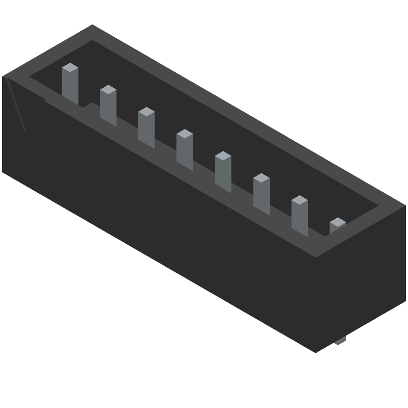 8 Pos Barrier Terminal Block, 13.5A, 400V, 5.08mm Pitch, TH