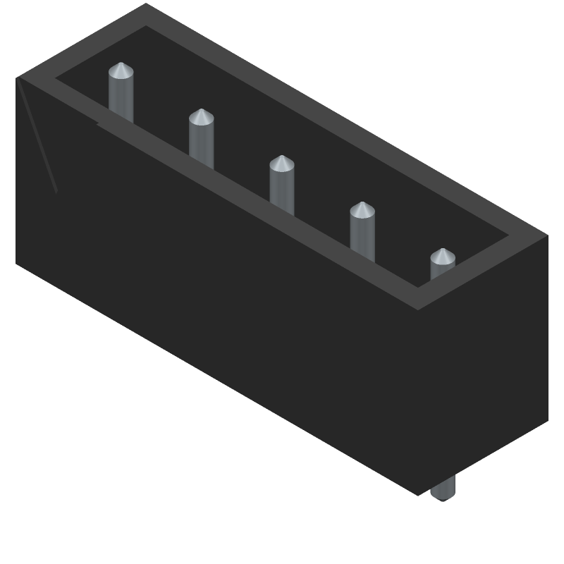5 Pos Terminal Block, 13.5A, 400V, 5mm Pitch, Screw, Green