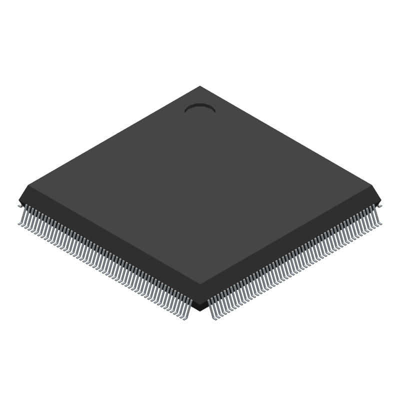 Field Programmable Gate Array, 384 CLBs, 50000 Gates, 263MHz, 1728-Cell, PQFP208, PLASTIC, QFP-208
