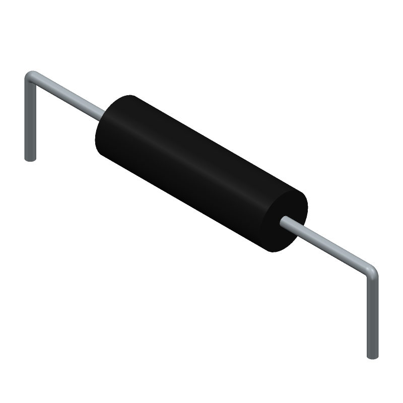 RESISTOR, CURRENT SENSE, METAL STRIP, 1 W, 1 %, 0.1 ohm, THROUGH HOLE MOUNT, AXIAL LEADED, GREEN