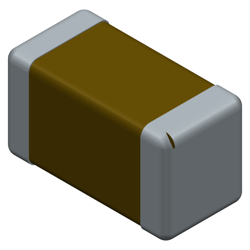 MLCC Ceramic Capacitor 0.1uF 25V X8R 10% 1206 SMD