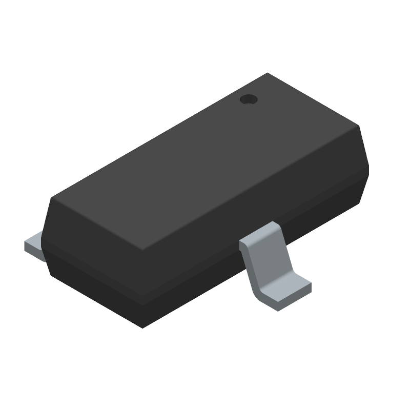 Trans Voltage Suppressor Diode, 350W, 3.3V V(RWM), Bidirectional, 2 Element, Silicon, TO-236AB