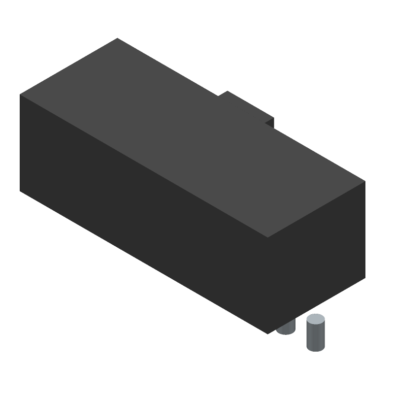 Mains Power Connector, 6A, 250VAC, Male, Solder, 2 Pos