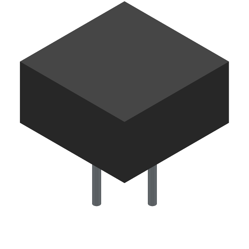 RESISTOR, TRIMMER, CERMET, 1 TURN(S), 0.5 W, 10000 ohm, 3/8 INCH, SQUARE, 3 PINS, ROHS COMPLIANT