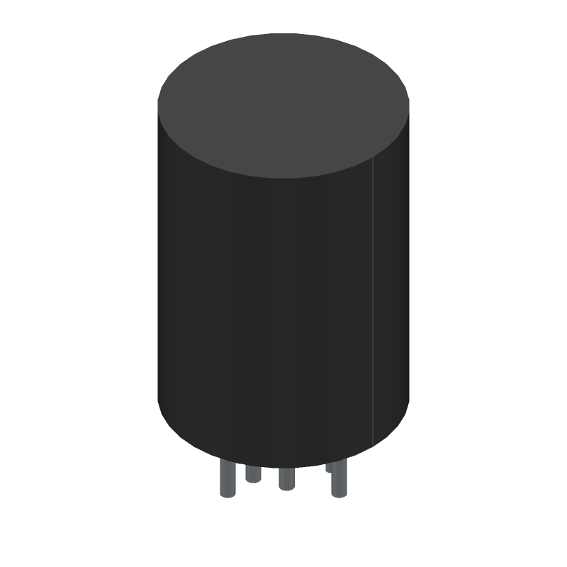 8-Pin Circular Connector, 6A, 30V, IP67, Gold Contacts