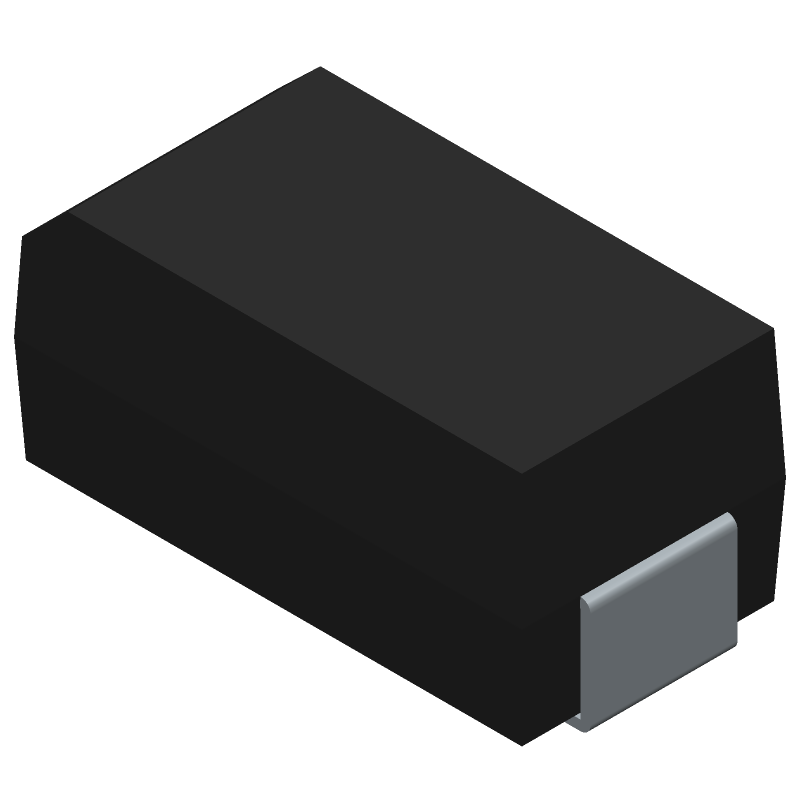 Rectifier Diode, 1 Element, 1A, 100V V(RRM), Silicon, DO-214AC, PLASTIC, SMA, 2 PIN