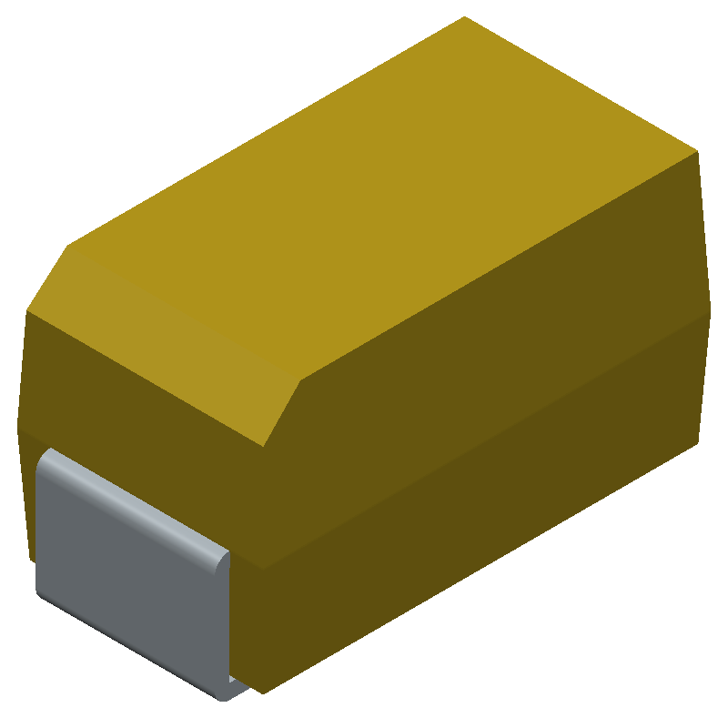 Tantalum Capacitor, Polarized, Tantalum (dry/solid), 20V, 10% +Tol, 10% -Tol, 4.7uF, Surface Mount, 1206, CHIP