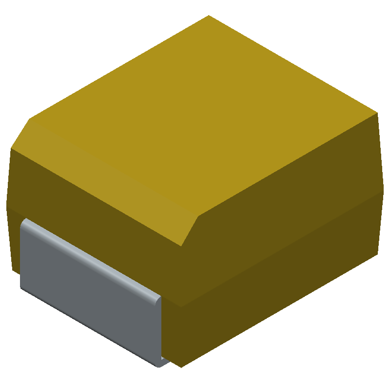 Tantalum Capacitor, Polarized, Tantalum (dry/solid), 10V, 20% +Tol, 20% -Tol, 47uF, Surface Mount, 1411, CHIP