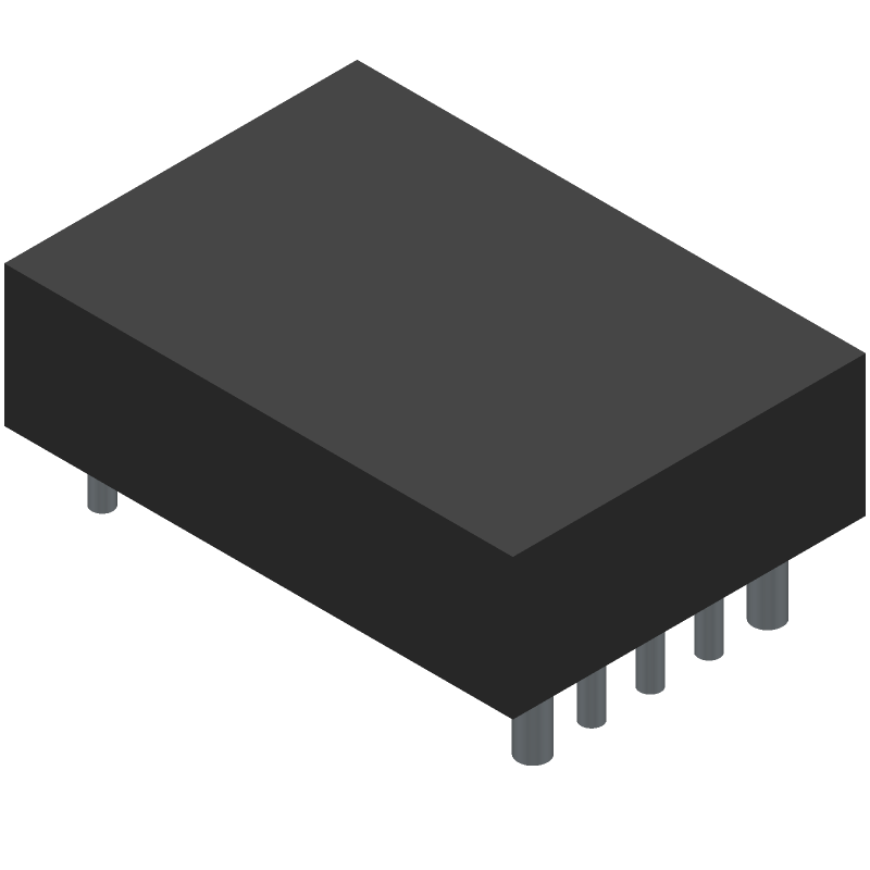 5V 10A 50W DC-DC Converter Module, 18-75V In, 2.25kV Isolation
