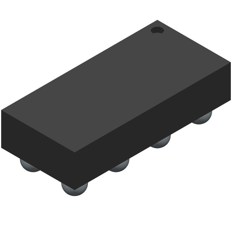 2-Ch Bidirectional Level Translator, 200Mbps, 5V, 1.3ns, 8-DSBGA