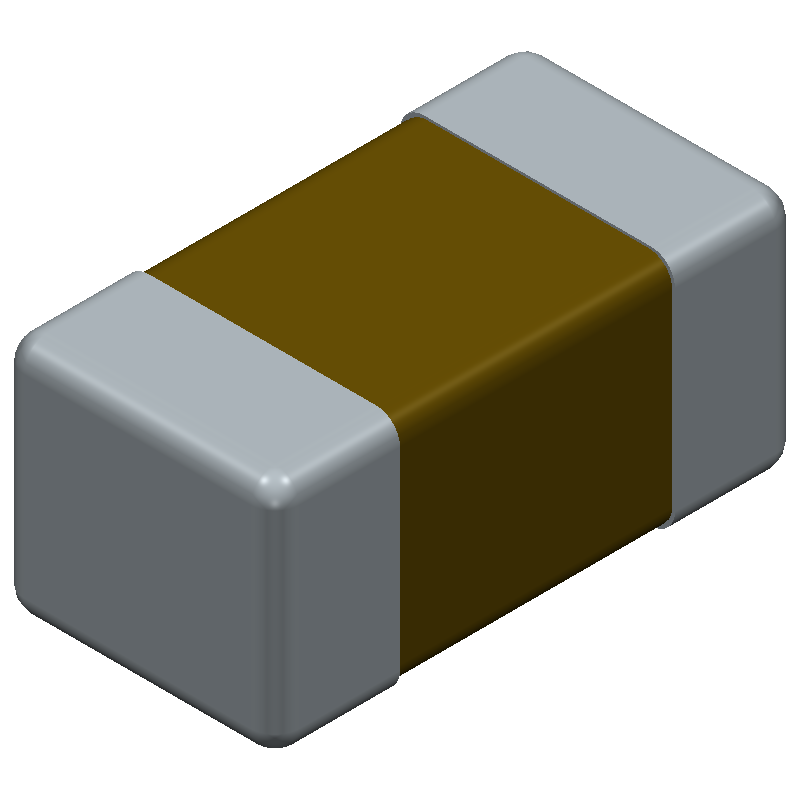 Cap Ceramic 1.6pF 250V C0G 0.1pF Pad Flat With Concave 0603 125°C T/R