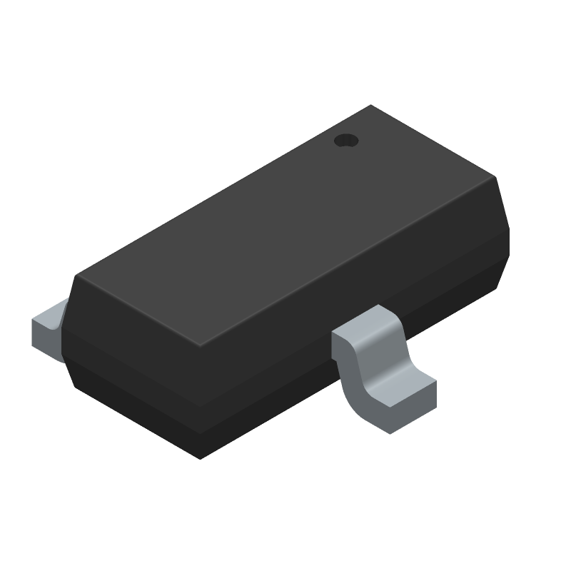 PNP BJT Transistor, 100V, 1A, 200MHz, SOT-23