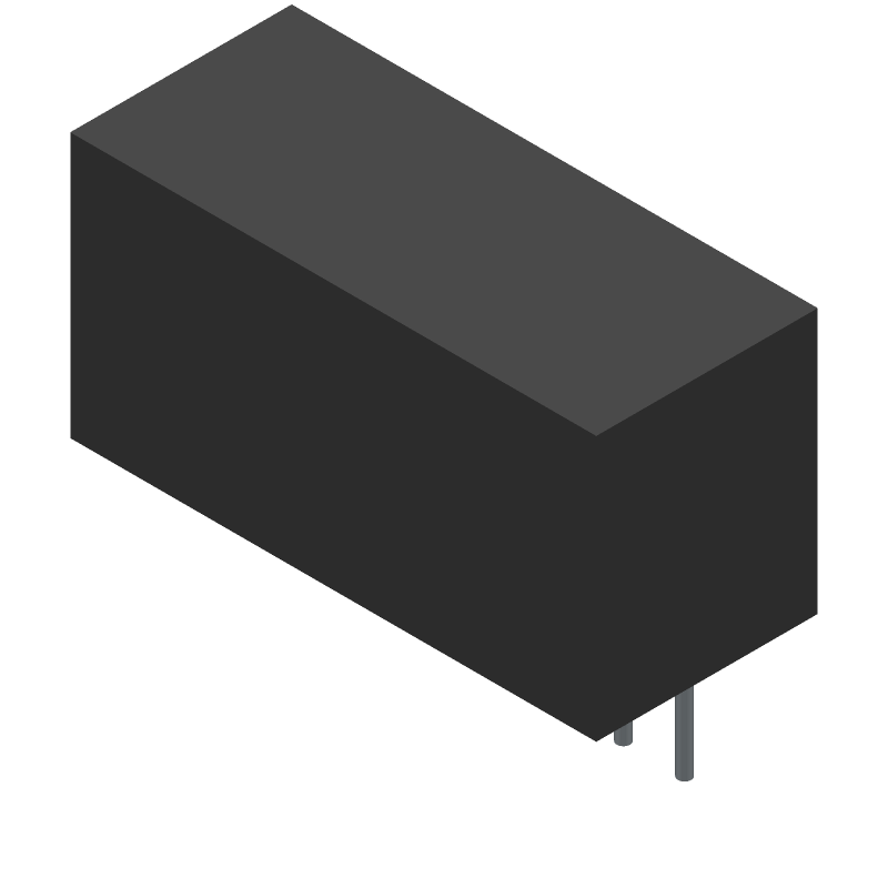 3W DC-DC Converter, 2x15V, 100mA, 1.6kV Isolation, SIP