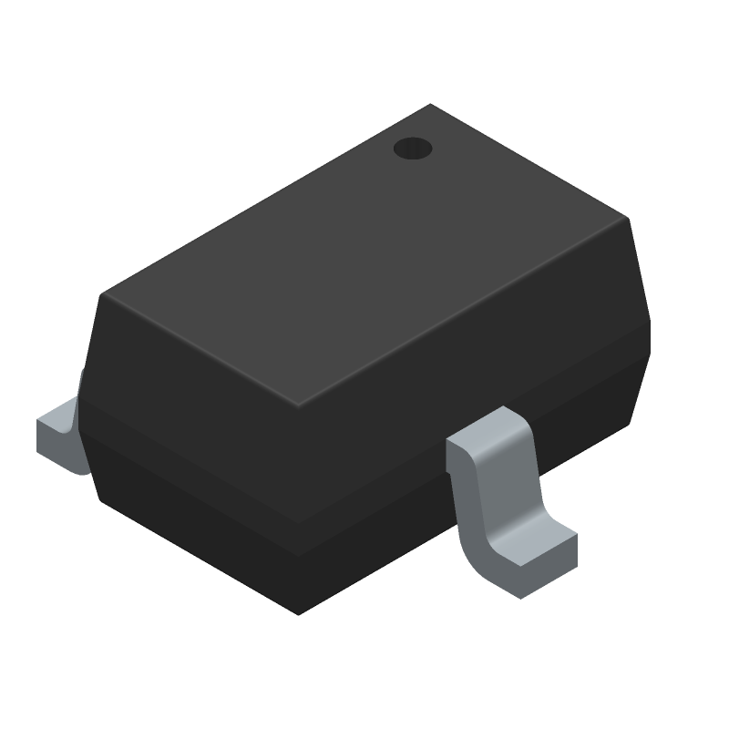 NPN BJT Transistor, 300V VCEO, 200mA IC, 50MHz, SOT-323