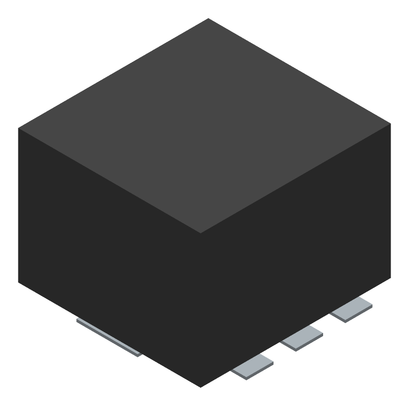 Current Transformer 1:125 1000VAC 0.0008Ohm Prim. DCR 6.5Ohm Sec. DCR 3000uH Prim. 20000mA Prim. 6 Terminal Gull Wing SMD