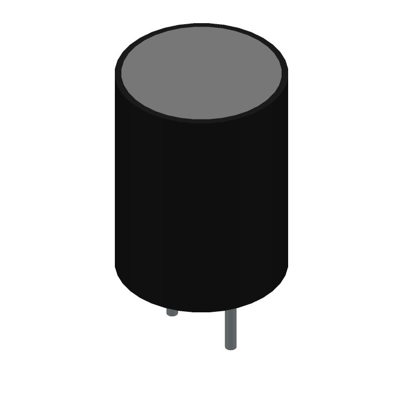 Radial Ferrite Inductor 100mH 5% Shielded