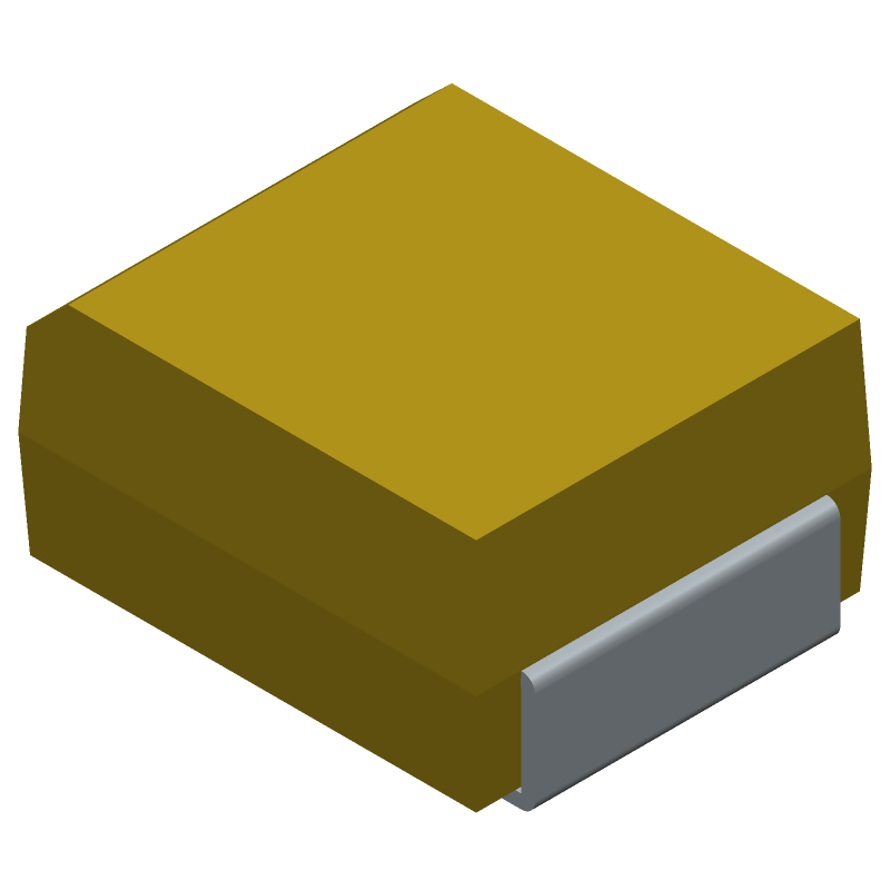 Cap Tant Solid 1.5uF 25V B CASE 10% (3.5 X 2.8 X 1.9mm) Inward L SMD 3528-21 1.8 Ohm 125°C T/R