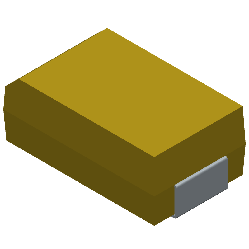 330uF 6.3V Tantalum Capacitor, 2917 SMD, 9mR ESR