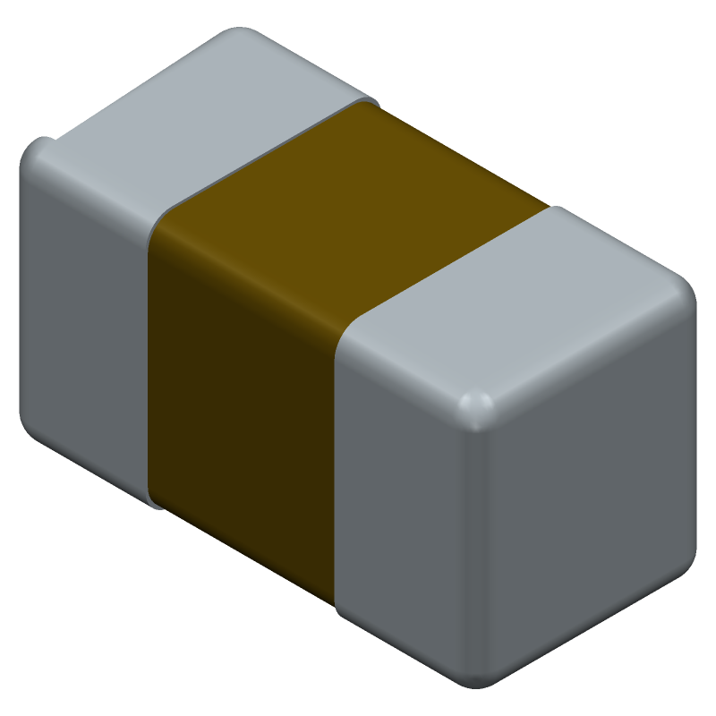 2pF 50V C0G MLCC Ceramic Capacitor 0402 SMD