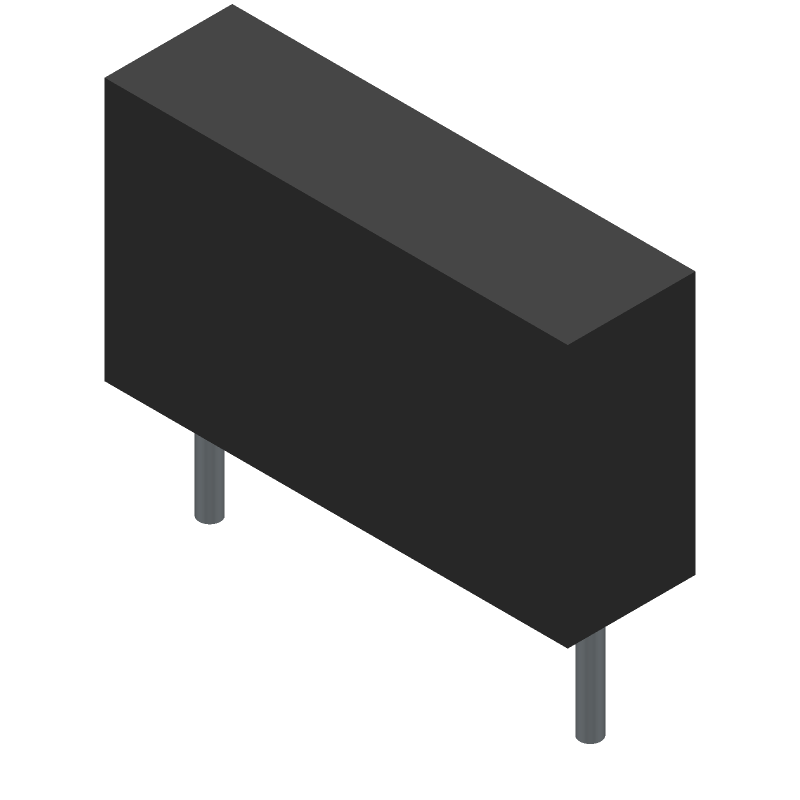 Paper Capacitor, Paper, 1000V, 20% +Tol, 20% -Tol, 0.01uF, Through Hole Mount, 7320, RADIAL LEADED
