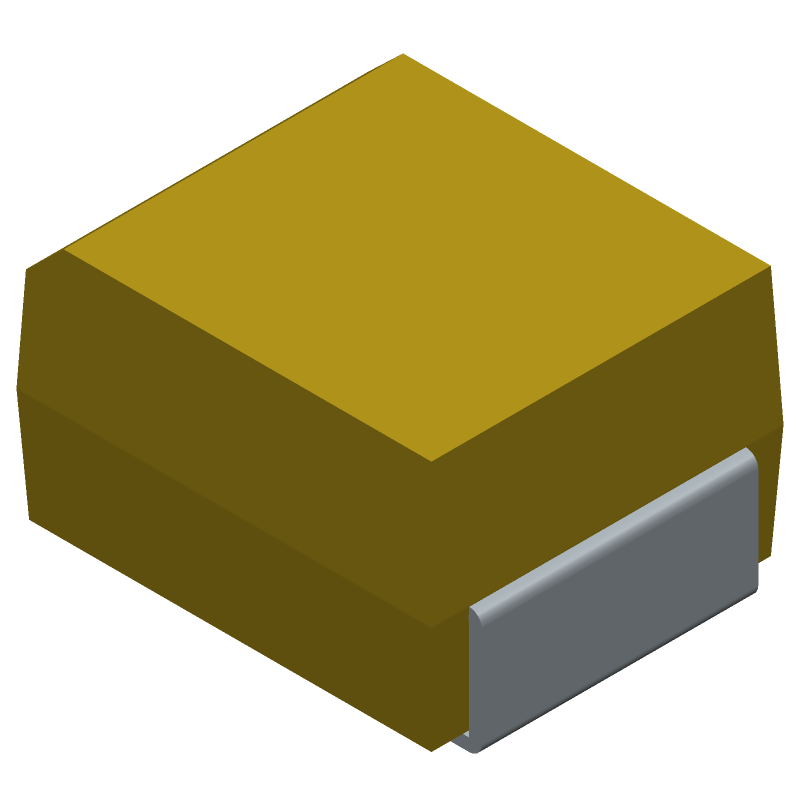 1uF 35V Tantalum Capacitor, 10% Tol, SMD, 1411 Case