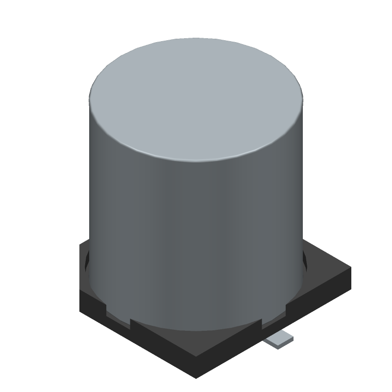 Cap Aluminum Lytic 100uF 50V 20% (12.5 X 13mm) SMD 420mA 1250h 150°C Automotive T/R