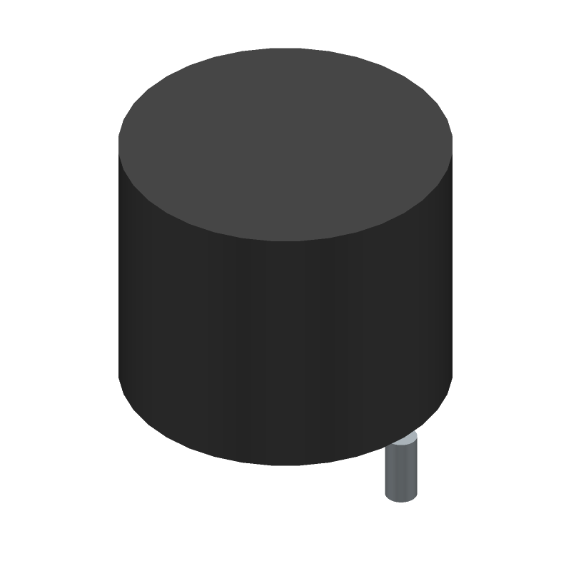 100uH 6A Radial Through-Hole Inductor, 10% Tol, 33mR DCR