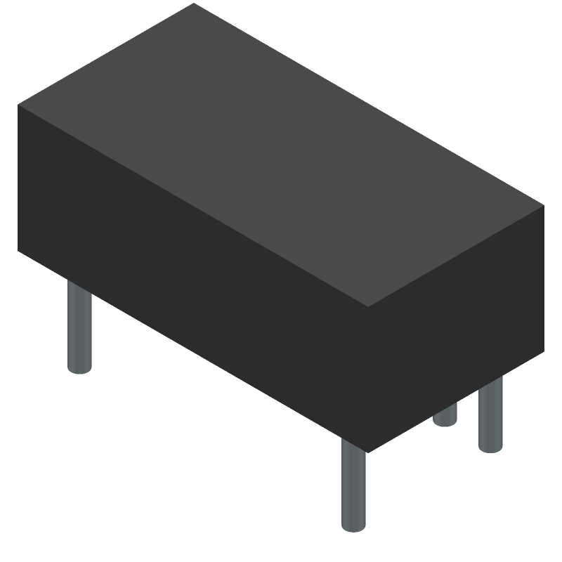 1W 2-Out DC/DC Converter, 15V/-15V, 33mA, DIP, 1kV Isolation