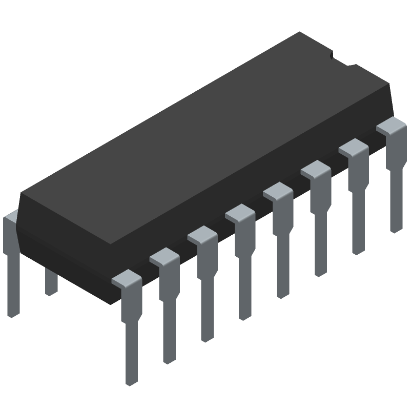 Voltage Mode PWM Controller, 60V, 200mA, 350kHz, PDIP