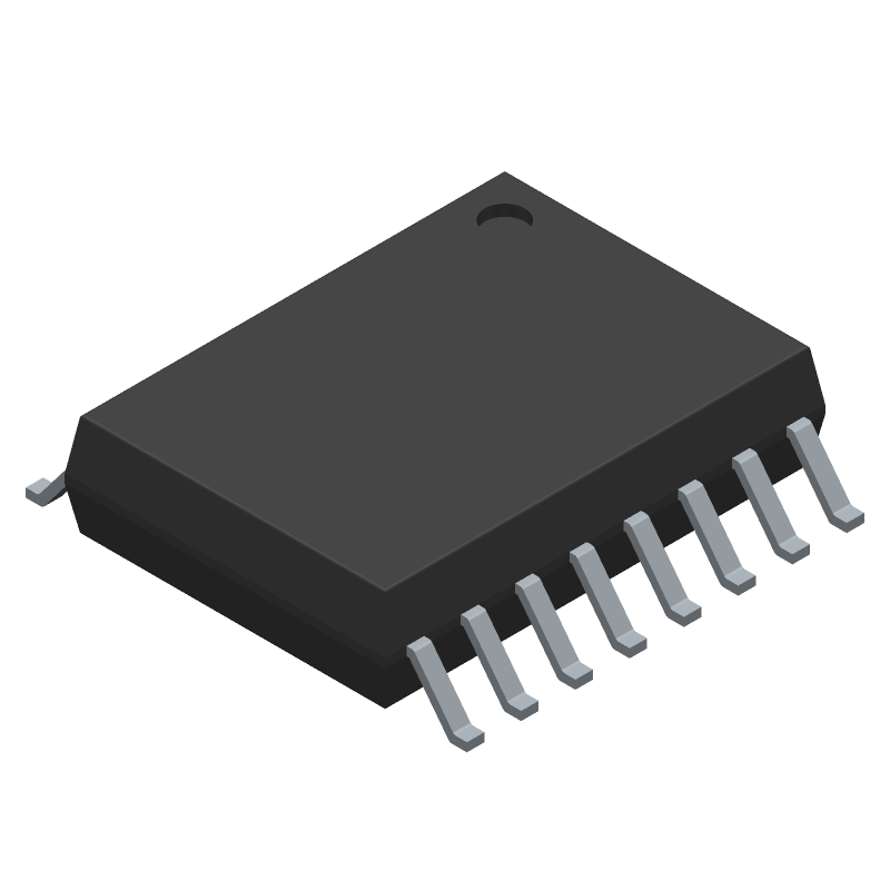 4-Ch Digital Isolator, 5kV RMS, 90Mbps, SOIC