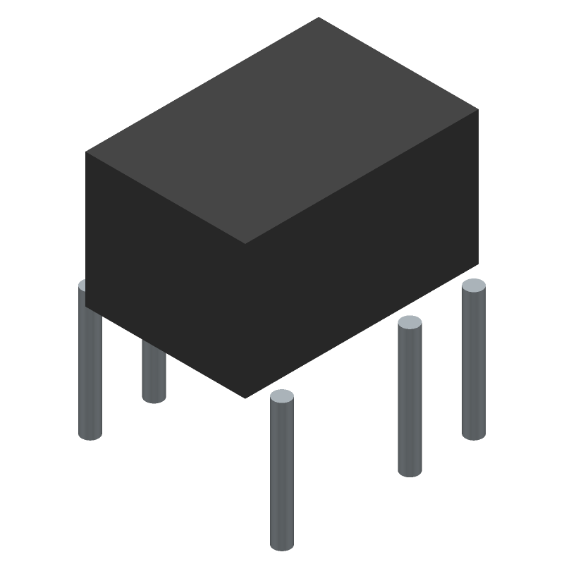 AC/DC Flyback Converter, 800V Out, 1A, 60kHz, PDIP, Through Hole