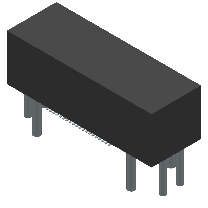 Conn Board to Board RCP 4Power/40Signal POS 0.5mm Solder ST Top Entry SMD Automotive Tray