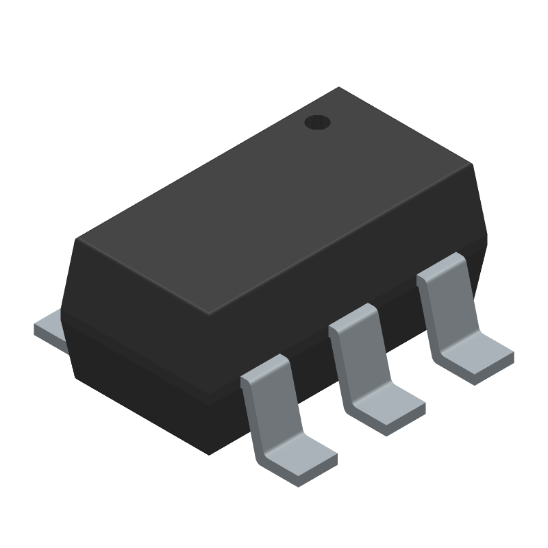 2-Ch N-Ch JFET, 20V, 2A ID, 165mR RdsOn, SOT-26