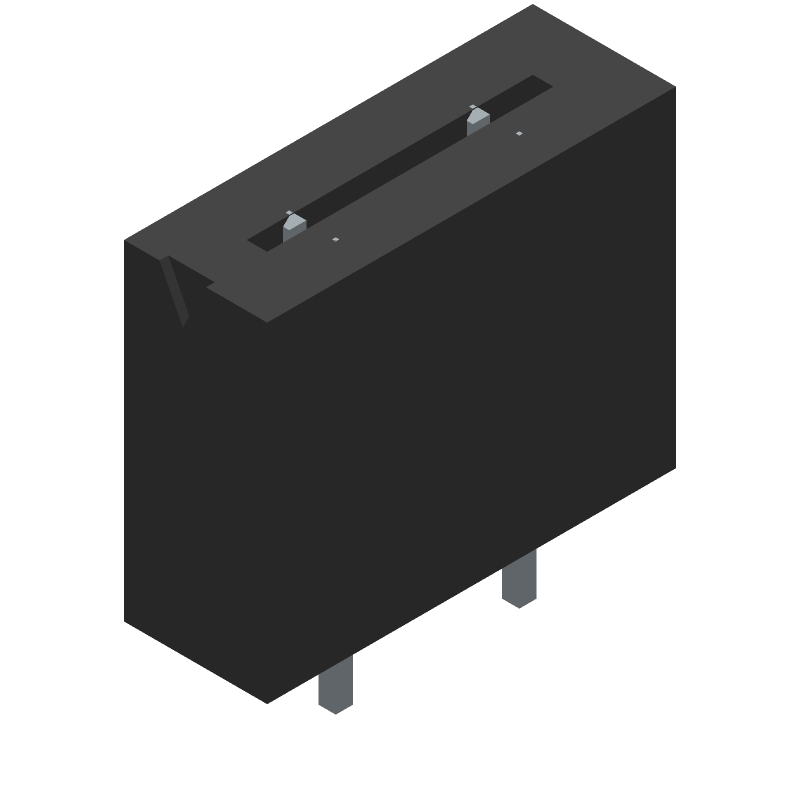 1-Pos Terminal Block, 76A, 600V, Thru-Hole Solder, Green
