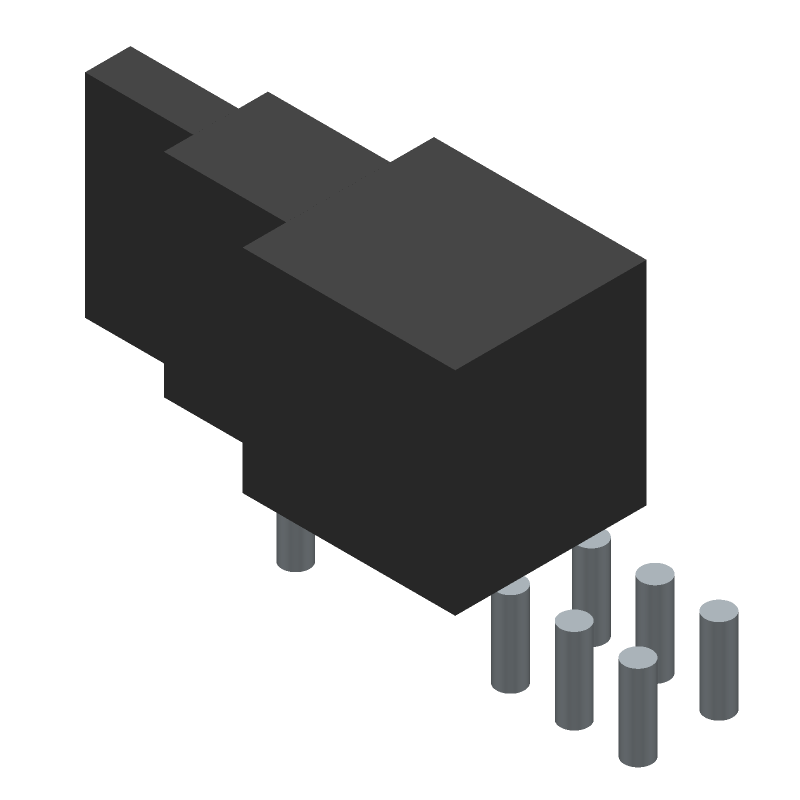 Switch Toggle ON None ON DPDT Round Lever PC Pins PC Mount with Bracket