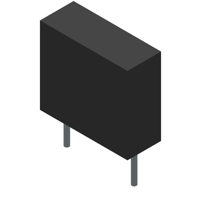 Cap Film Suppression X2 0.012uF 310VAC PP 10% (13 X 5 X 11mm) Radial 10mm 105°C Bulk