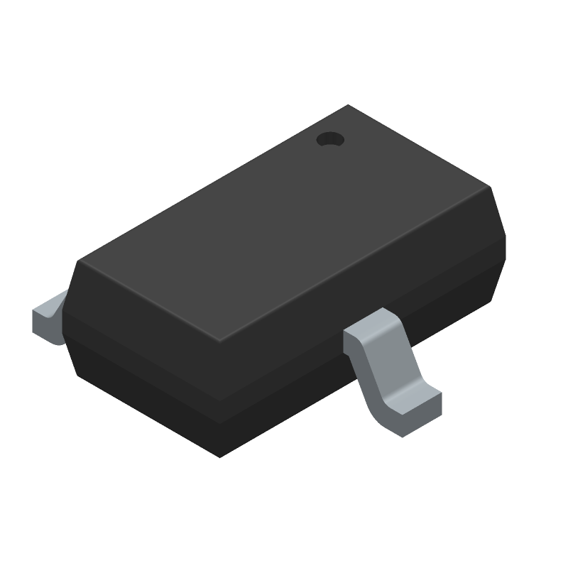 NPN BJT Transistor, 1.5A I(C), 30V V(BR)CEO, 330MHz, SMD