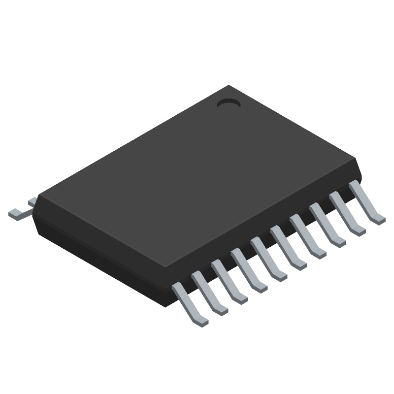 8-Bit 12-Ch DAC, Serial, 5.5V, SSOP, Voltage Output