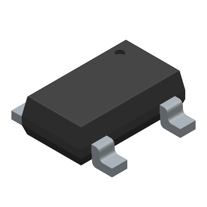 P-Channel JFET, 2A ID, 20V Vdss, SOT-23-5