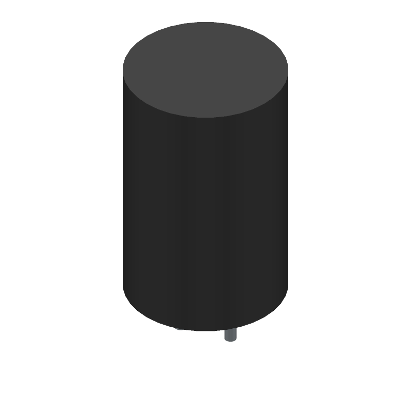 270uF 400V Aluminum Electrolytic Capacitor, Snap-In, 22x35mm