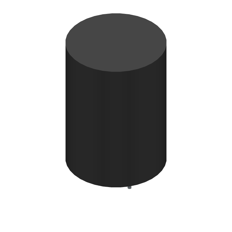 220uF 400V Aluminum Electrolytic Capacitor, Snap-In, 25x35mm