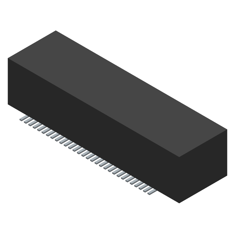 0.4mm 60 Pos 2 Row Receptacle Connector, Gold, 1.3A, SMD