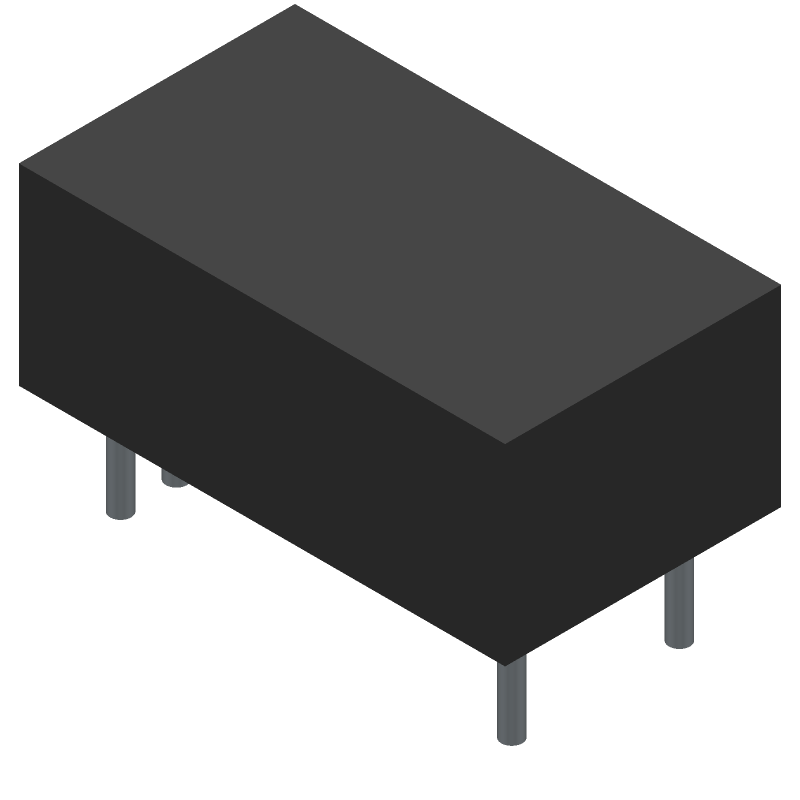 DC/DC Converter, Board Mount, 6-Pin, 6-36V In, 1A Out